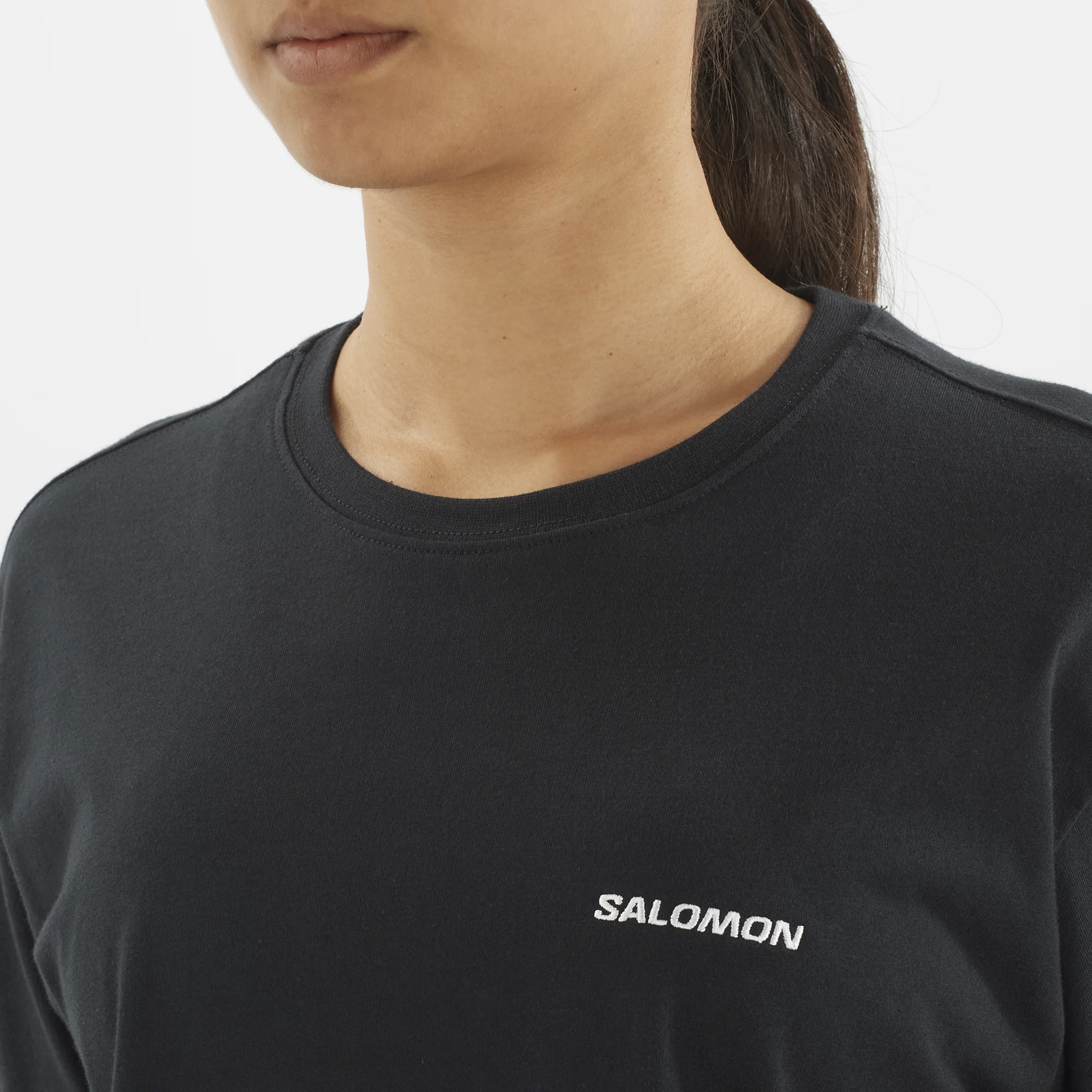 SALOMON LOGO SHORT SLEEVE TEE WOMEN'S - Image 3