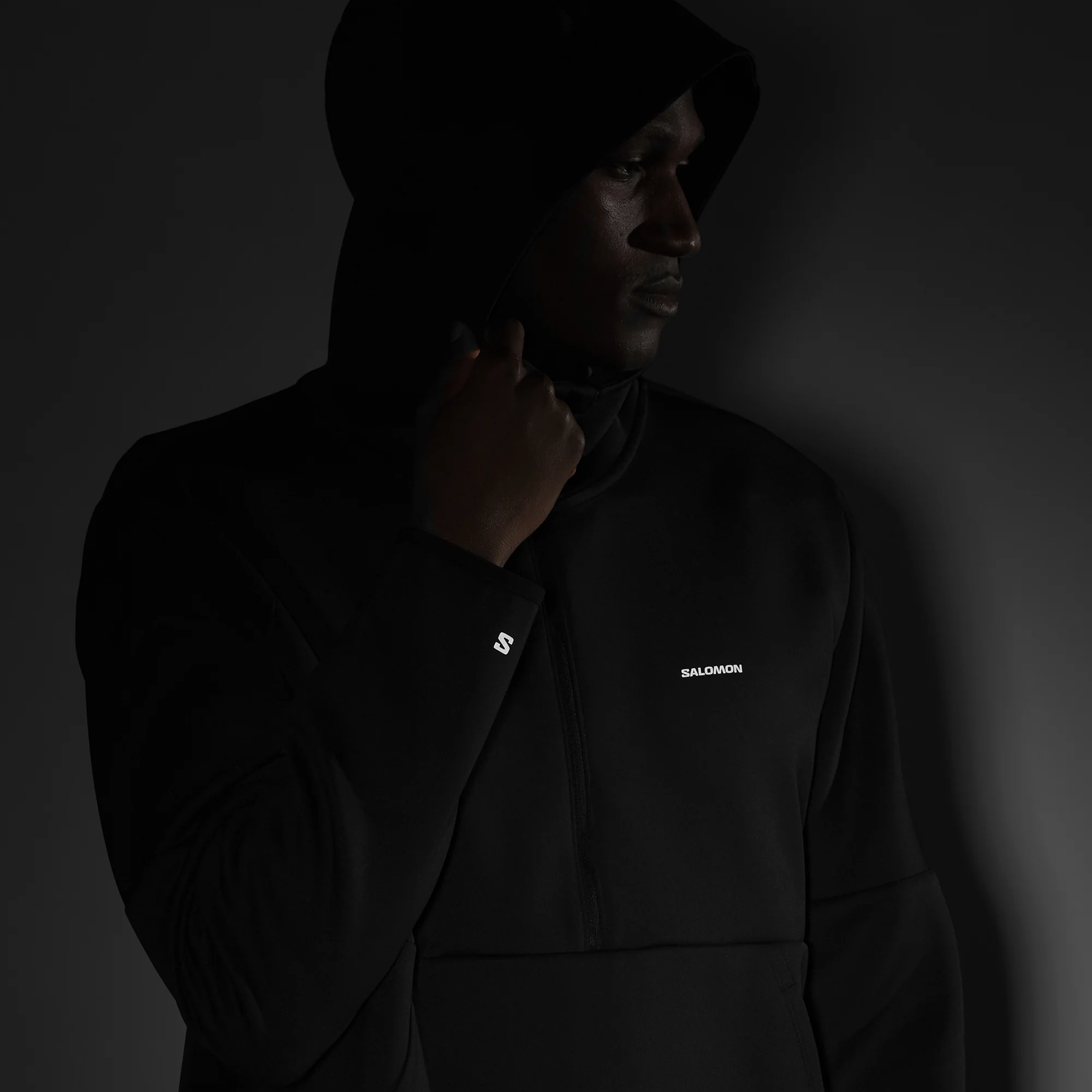 SHAKE HALF ZIP HOODED SWEATER MEN'S - Image 6