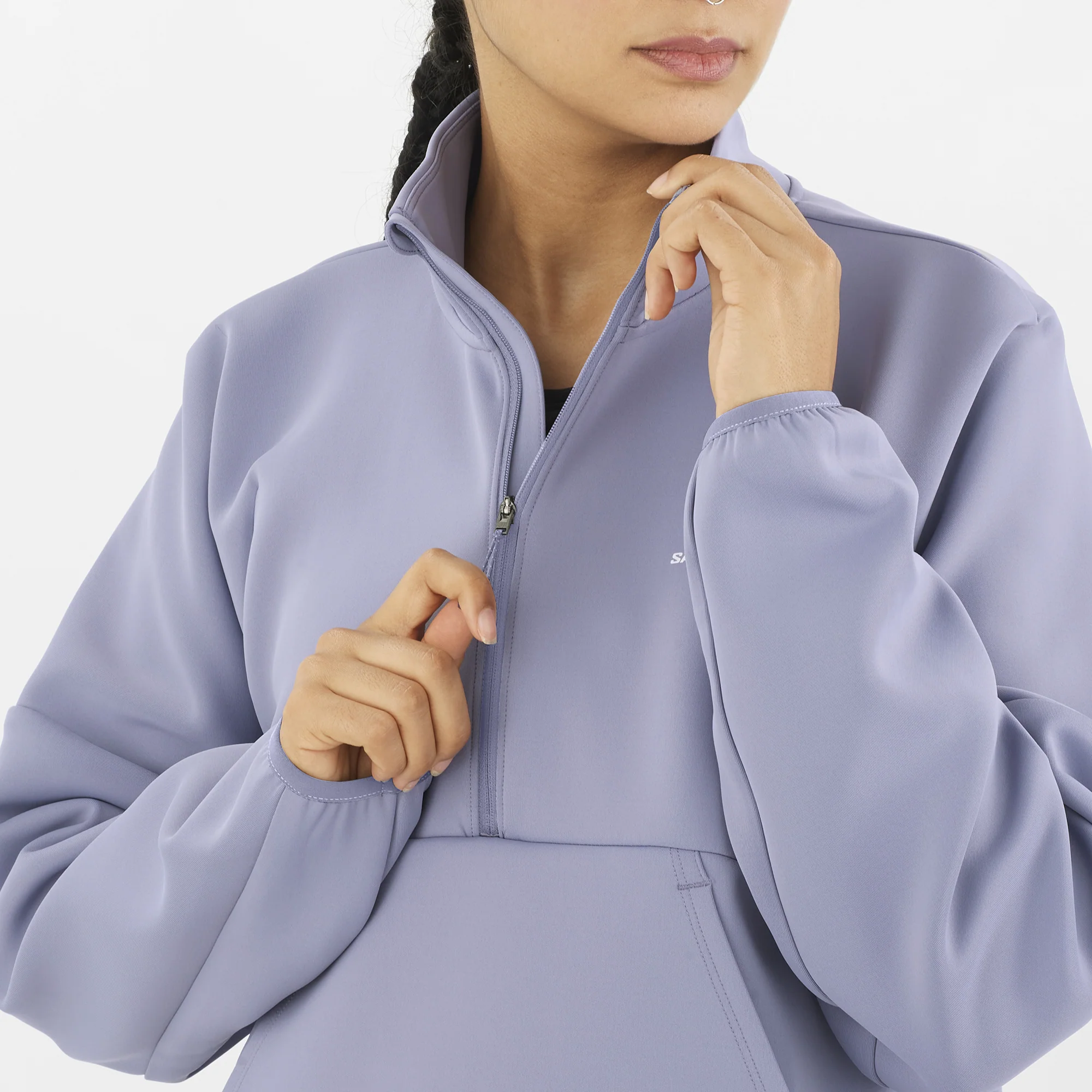 SHAKEout HALF-ZIP CROP SWEATER WOMEN'S - Image 5